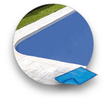 Cubierta de burbujas 400  para piscina IBIZA