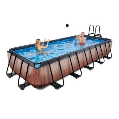 Piscina tubular rectangular WOOD 540x250