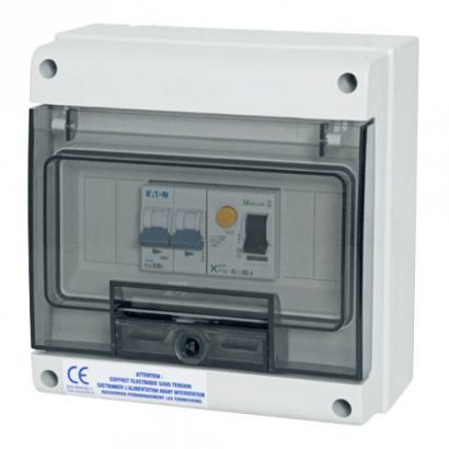 Caja elctrica para bomba de calor de piscina