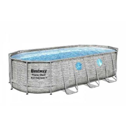 Piscina Bestway oval Power Steel Swim Vista - Distripool