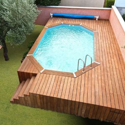 Piscina de madera AZURA - Distripool
