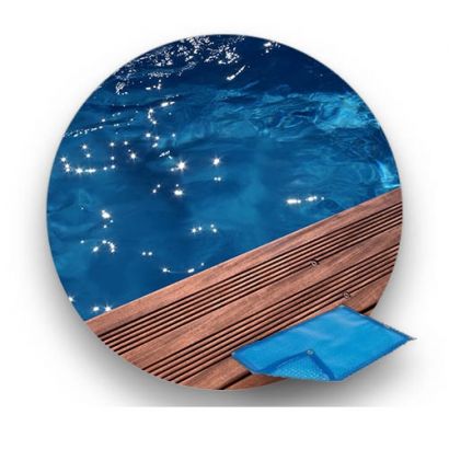 Cobertor de burbujas para piscina de madera - Ubbink - Exclusivo