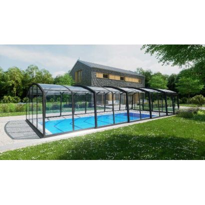 Cobertizo de piscina alto a medida CASABLANCA