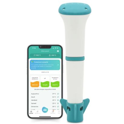 Iopool Analizador de agua EcO Start - Con sonda y aplicaci�n - Distripool