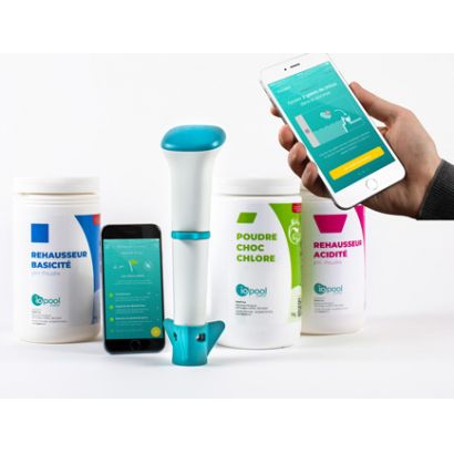 Iopool Analizador de agua EcO Start - Con sonda y aplicacin