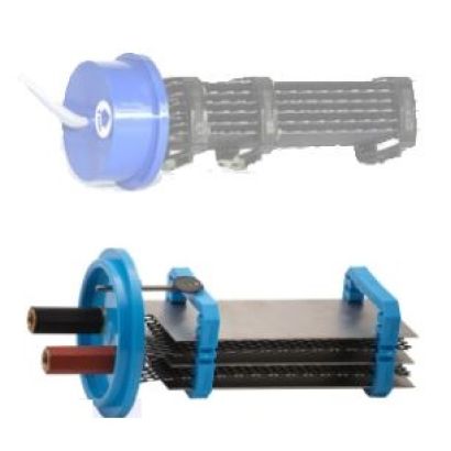 Clula de electrlisis Paramount Swintonic con base azul