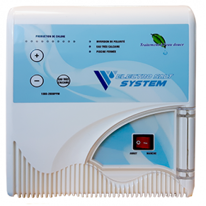 Electrolizador para piscina ELECTRO SALT SYSTEM: 1 gr/L