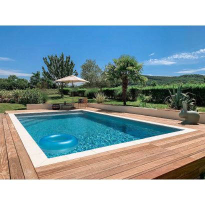 Borde de piscina plano: GIRONDE