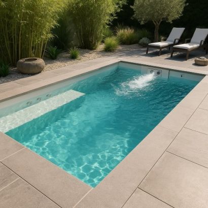Piscina en Kit Construccin Tradicional HORMIGN Balneo y NCC
