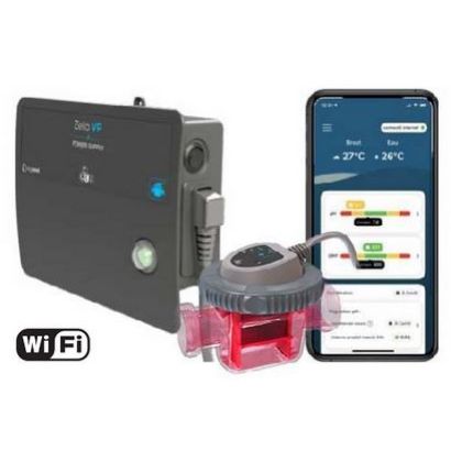 Electrolizador de sal para piscina conectado: ZELIA VP