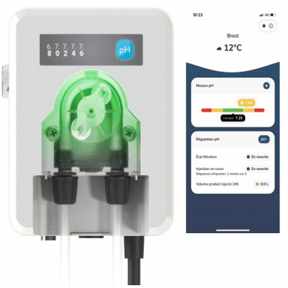 Regulador de pH para piscina conectada: Phileo VP