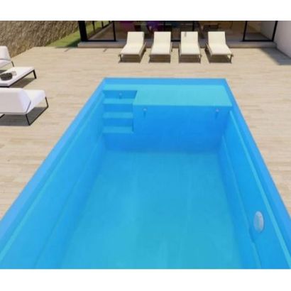 Piscina de casco de polister Olympie 6