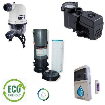 Kit de filtracin para piscinas eco-responsable