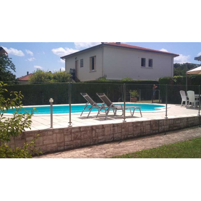 Vallas de piscina Oceanix de vidrio